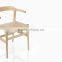 Replica Hans Wegner Wooden Chair - Ash Frame With Natural Cushion