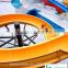 Hot fiberglass water slide spiral amusement park rides for sale