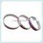 Rubber Silicon Chip Wristband Rubber Charm Bracelet 2015