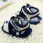 2016 cotton fabric baby sandals with soft sole children shoes wholesale