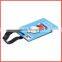 Embossed Soft Pvc Luggage Tag Custom Luggage Tag