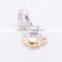 S135 Globalwin 925 Sterling Silver Jewelry 18K Gold Plating Cup Cat Charms Silver Children Pendant Charm
