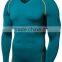 Men's V-neck Thermal Coldgear Compression Baselayer Shirts