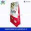 Hot sale and customized print snack food plastic flat bottom side gusset bag