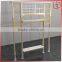 Premium retail store wall shelf display