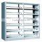Double sided Steel Bookshelves/Metal School Library Book Shelf