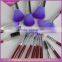 china supplier private label natural hair make up brush