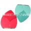 Best 2017 electric silicone facial brush face cleaning brush with massage function
