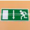 Emergency PVC Exit Safety Sign