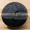 Yoyo check now plastic food container black 3 compartment