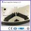 Stator and rotor lamination for permanent magnet motor