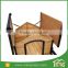 Large Pet Wooden Dog House With Patio Wooden Timber Bed Porch Deck