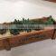 2015 antique new design decorative handmade unfinished small timber crate for plant