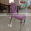 pink color chair Princess Enchanted dining Chair