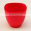 Round square flower pot garden plastic flower pot decorative plastic flower pot