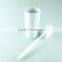 lotion dispenser, toilet brush holder, tumbler accessory White Ceramic bathroom sanitary 3 set