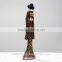 Home decoration living room resin japanese kimono lady figurine
