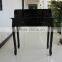 white and black dressing table
