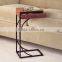 New Design metal folding coffee table with drawers Sofa Side Table
