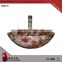 Colorful and good quality double drainer double bowl sink