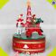 wholesale baby wooden toy carousel music box christmas gift kids wooden toy carousel music box W07B009C