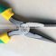 BERRYLION 8'' inches long nose pliers with side cutters with three colors handle design