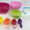 8pcs mixing bowl set