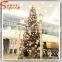 2015 new product price pvc fiber optic snowing christmas tree led pine artificial christmas tree for sale festival decoration