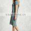 Midi Dresses 2017 Women Summer Sexy Scoop Neck T-Shirt Midi Dress HSd9208