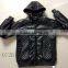 hot stock man hoody quilted jacket faux leather jacket men