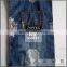 4.5oz Tear-Resistant 100 % cotton twill denim fabric