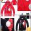 new boys red jackets with zipper fashion boys hoodies