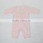 Baby girls cable knit romper infant pink romper