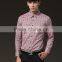 white french cuff and collar grey man business shirt