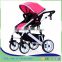 China baby stroller manufacturer 2017 new design high landscape and easy foldable baby pram /Baby Stroller 3 in 1