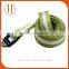 Folding yoga strap cotton mat carry woven straps