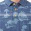 2016 Shandao Wholesale High End Fashion Casual 220g 100% Polyester Short Sleeve Customize Printed Clothing