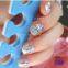 Decorative Nail Foil Sticker Tansfer Foil Sticker Metallic Nail Art Foil