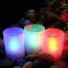 Multi-Colored Tall Candle Holders