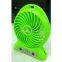 Mini portable digital gifts fan with power bank supply