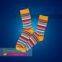 Women Multi-Striped Normal Socks
