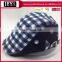 Unisex winter ivy cap blank simple cotton duckbill hat