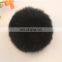 2015 Handmade Fur Accessories On Wool Hat Fashion Wholesale Cute Real 8cm white Rabbit Fur Ball fur pompons