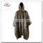 outdoor militory rubber rainponchos tent