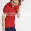 High quality red color golf polo shirts plain for women