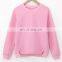 T-WH003 Women Plain Pullover Raglan Sleeve Sportswear Sweatshirts