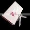 custom luxury cardboard gift boxes with ribbons for perfume packaging