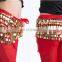 Full sequins Belly dance hip scarf Y-2036#
