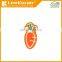 Iron-On embroidered Applique Carrots, cellphone sticker, carrot sticker patch