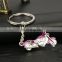 Halley motor shaped keychain metal key chain at factory price
